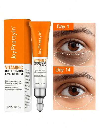 Suero iluminador para ojos, 1 pieza de crema hidratante profunda para ojos, producto de tratamiento para ojos