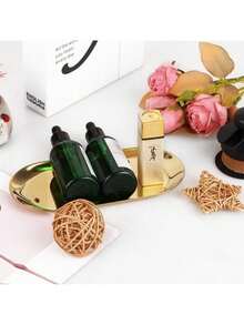 Luxury Decorative Stainless Steel Tray For Jewelry Food Gold - 金色 - 查看 4