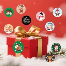 120 ملصق ذاتي اللصق مناسب لهدايا عيد الميلاد، ملصقات أسماء عيد الميلاد، ملصقات، ورق تغليف، عطلة، ديكور عيد الميلاد (طراز كلاسيكي، 1.5 بوصة) عيد الميلاد ديكورات عيد الميلاد بيجامات عيد الميلاد هدايا عيد الميلاد ديكور عيد الميلاد