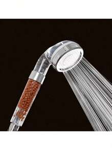 负离子过滤淋浴喷头，过滤高压节水喷雾手持淋浴喷头，适用于干性皮肤和头发