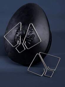 1pair Simple And Fashionable Stainless Steel Non-Pierced Butterfly Nipple Clip, Suitable For Women's Festive Parties - Silver - View 9