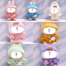 Doll Clothes For Labubu, Labubu Outfit Sets Suitable For 17cm Doll Clothes/Accessories, Doll Collection Wardrobe, Labubu Doll Bag And Accessories, Cloth Doll Costumes Suitable For 1st/2nd Generation Blind Box, Including Sitting And Standing Pose Series (Doll Not Included)