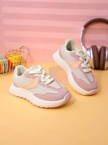 Slim Waist Girls' 2025 New Autumn & Winter Style – Internet-Famous Thick-Soled Student Casual Shoes, Breathable Sports Shoes