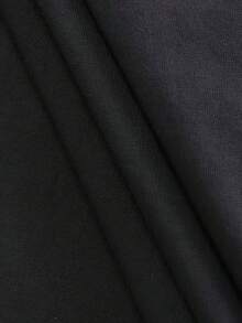 Women'S Black Plus Size Short Sleeve T-Shirt-Gold Lip Print And Diamond Pattern Design, Casual Round Neck Summer Top, Machine Washable For All Seasons, Fashionable And Items, Boldly Printed T-Shirts, Charming And Infectious Clothing, Durable And Fashionable Dress, Create A Personal Style 220g - 黑色 - 查看 4