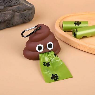 Pet Supplies Garbage Bag Dispenser, Portable Dog Poop Bag Holder For Cats And Dogs, Outdoor Use