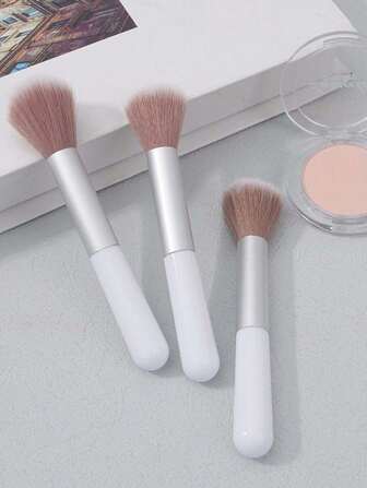 1PC/3PCS New Odin Makeup Brushes - Blush Brush, Foundation Brush, Powder Brush, Contour Brush, Portable Beauty Tools, Wholesale Available