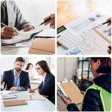 Accounting Ledger Book, Expense Tracker Notebook A5 Budget Bill Tracker Notebook For Home Budget Tracking Business Bookkeeping Personal Finance Planner, Income And Expense Log Book - 1 - View 7