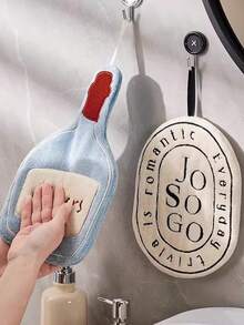 1/2 chiếc khăn tay đơn giản, hình hoạt hình dễ thương, siêu thấm hút, nhanh khô, khăn vuông nhỏ không rụng lông, khăn tay dày dặn bằng vải lông san hô. - Nhiều màu - Xem 1