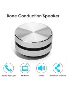 Nebunovo Bone Conduction Buzzer Bluetooth Speaker, Turns Any Object With Space Into A Speaker. Humbird Wireless Portable Subwoofer Sound Travel Speaker