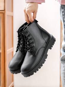 男士高帮靴，秋冬