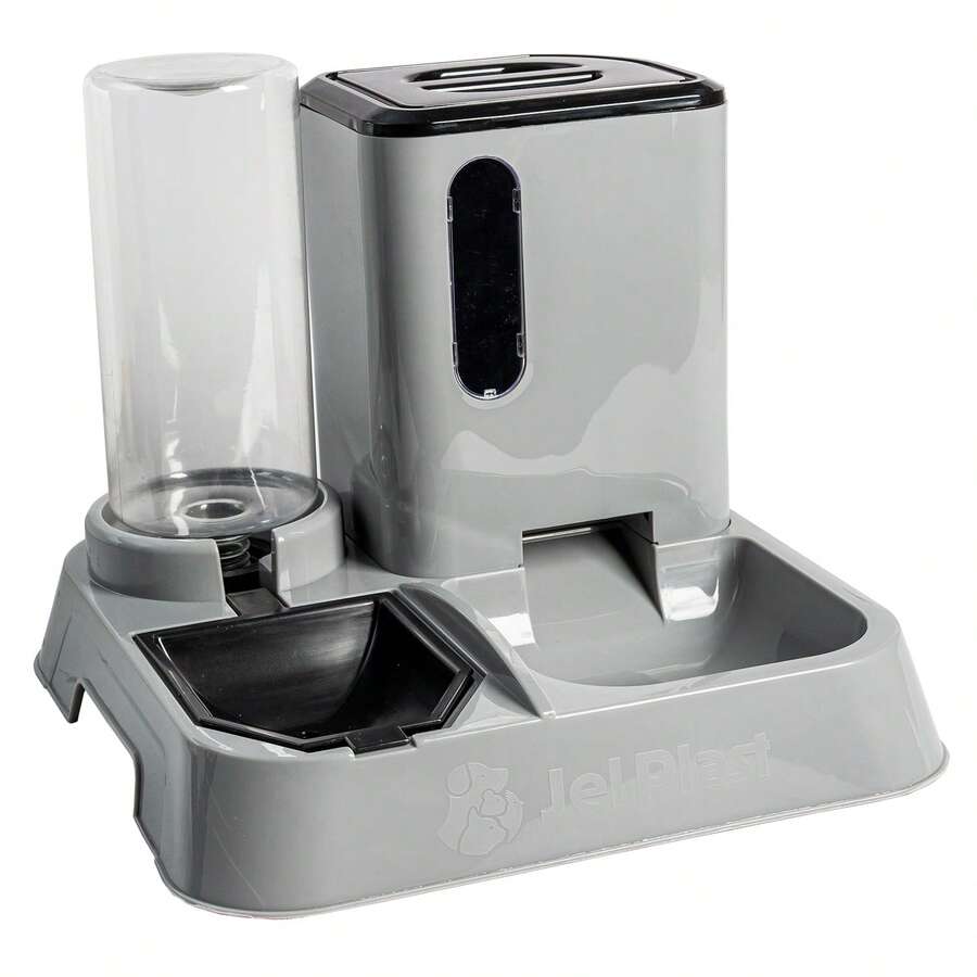 View of Jeo Plast Premium Automatic Dog Feeder And Waterer | SHEIN USA