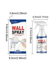 500ml Wall Mold Remover, Home Wall Tile Grout Mold Stain Cleaner Spray, Suitable For Cleaning Interior Walls, Bathroom Joints, Tile Joints And Other Wall Surfaces