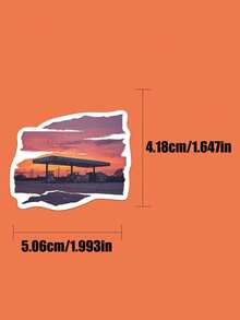 50pcs Graffiti Rip Photo Stickers Personalised Art Design Patterns For Notebooks Office Supplies & Accessories Decorations Self-Adhesive Decals Non-Repeating Great For Holiday Gifts And Christmas Halloween! - Multicolor - View 9
