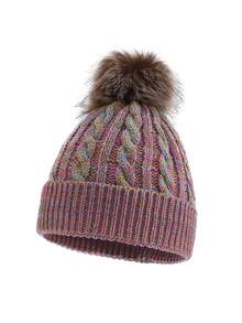Children's Warm Knit Hat, Thick Windproof Ear Ion Beanie For Boys And Girls In Autumn/Winter