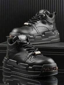 Zapatillas casuales versátiles cómodas con suela blanda, talón oculto y suela gruesa transpirable para hombres