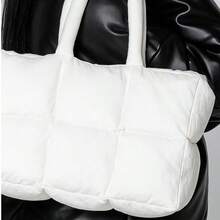 Tote Maxi Puffer Bag - Blendibox - White - View 4