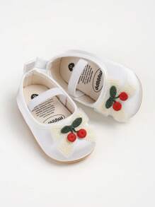 Nfant Infant Girls Wedding Dress Shoes Bow Ballet Princess Mary Jane Flats Toddler First Walkers Sneaker Newborn Crib Baptism Shoes