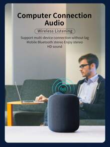 Universal Bluetooth Receiver 5.4 For Wireless Keyboard And Mouse, Bluetooth Adapter For Desktop And Laptop, Compatible With Headphones And Speakers