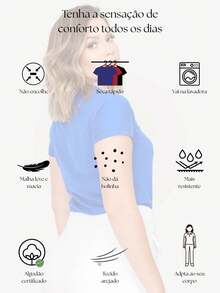 Women T-Shirts - Royal Blue - View 2