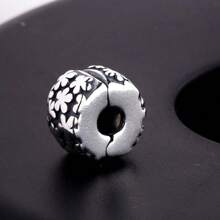 PANDORA 花朵串珠手链 DIY 串珠手链 固定扣 生日礼物 女友礼物 圣诞礼物 母亲节礼物 790533 - 銀色 - 查看 5