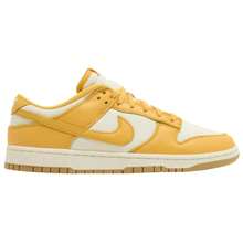 Nike Dunk Low University Gold Coconut Milk HF4867-739 Mens New Vintage-Spring Summer-Inspired Running Shoes, Shock-Absorbing Comfort, Gym To Streetwear-Back To School - 金黃色 - 查看 2