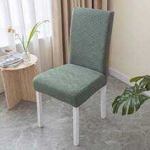 1/4/6 Stücke Stretch Uni Stuhlhussen, weich passende universelle Tischhusse, abnehmbare waschbare Anti-Staub Spandex Stuhlschoner für Zuhause, Restaurant, Bankett