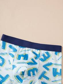 4 piezas/paquete Calzoncillos tipo bóxer para niños - Multicolor - Ver 4