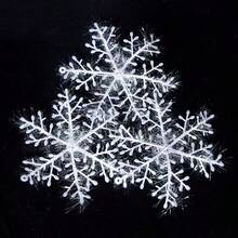 3er Set Schneeflocken Weihnachten Runde Fenster Tür Weihnachtsbaum Dekoration Weiß Weihnachten Weihnachtsdekoration Weihnachtsgeschenke Weihnachtsdeko