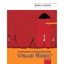 Introduction To Programming Using Visual Basic (Paperback) By David Schneider - Single Book - View 3
