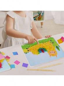 4pcs Princess & Fairy DIY Sticker Art Set - Creative Illustration Craft Kit, Suitable For Girls, Includes Doodle Toys, Coloring Books And Dress Up Activities | Educational Craft, Birthday Gift And Party Favor, Toys For Girls - Multicolor - View 4