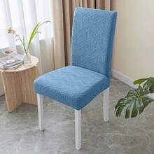 1/4/6 Stücke Stretch Uni Stuhlhussen, weich passende universelle Tischhusse, abnehmbare waschbare Anti-Staub Spandex Stuhlschoner für Zuhause, Restaurant, Bankett