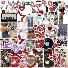 50PCS Downtown Y2K Stickers Aesthetic Stickers Y2k 90s Stickers Y2k Stuff Dark Aesthetic Stickers Sad Downtown Stickers Stickers Bulk Vinyl Waterproof Stickers For Laptop,Bumper,Skateboard,Water Bottles,Computer,Phone Back To School - Multicolor - View 2