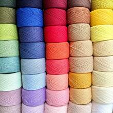 50克诺吉吉冰岛羊毛球DIY手工编织线钩适用于中等重量的围巾、衣服、帽子、钩针 - 彩色 - 查看 6