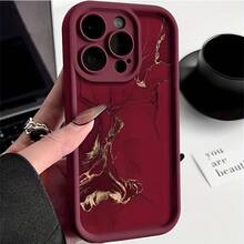 Basic Phone Cases - 酒紅色 - 查看 1