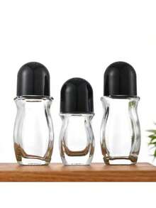 1pc 30ml Large Roll-On Bottle, Massage Roll-On Bottle, Suitable For Essential Oils, Serums, Concentrates