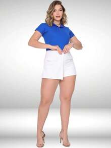 Women T-Shirts - Royal Blue - View 9