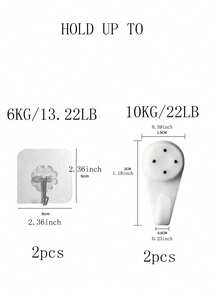 3件/1件金色六边形壁挂式置物架，家居装饰壁挂式收纳架，书籍展示架，铁艺收纳架，壁挂式置物架 - 黑色 - 查看 2