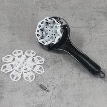 1PC Coffee Machine Brewing Head Cleaning Brush, Semi-Automatic Silicone Cleaning Brush, ABS Handle, Comfortable Grip, Removable, With Steam Rod Nozzle Cleaning Needle, High Quality, No Damage To The Machine, Professional Coffee Cleaning Accessories