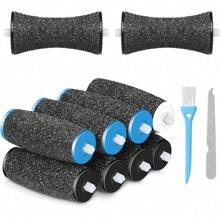 Electric Foot Grinder Replacement Rollers, Foot Care Tool Replacement Heads, Electric Foot Grinder Callus Remover Replacement Heads, Universal Extra Coarse Electric Foot Grinder Replacement Heads, Electric Foot Grinder Corn Removal Accessories, Suitable As Gifts For New Year, Holidays, Halloween, Christmas, Weddings, Valentine's Day, Mother's Day And Other Occasions - Pumice Stone - View 8