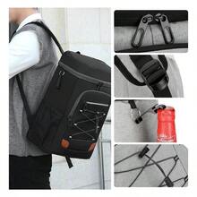 Hielera Portatil Mochila Bolsa Termica Impermeable Picni 30l - Negro1 - Ver 7