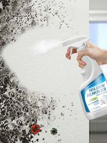 500ml Wall Mold Remover, Home Wall Tile Grout Mold Stain Cleaner Spray, Suitable For Cleaning Interior Walls, Bathroom Joints, Tile Joints And Other Wall Surfaces