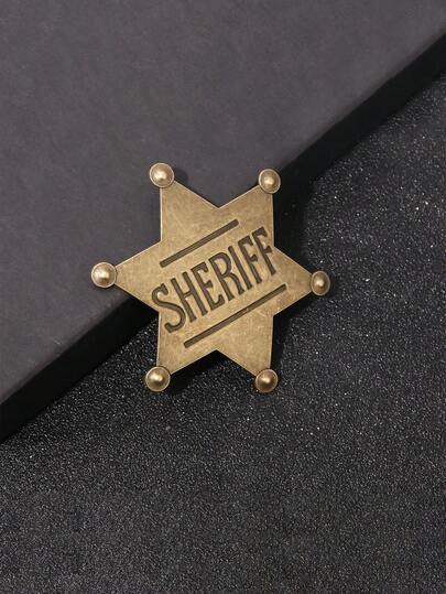 1枚复古新奇美式游戏徽章，创意可爱卡通合金金属徽章别针，可作包包、鞋子、衣服装饰配件或圣诞礼物