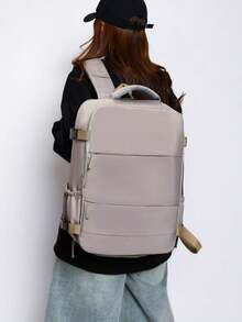 44x28x15cm Carry-On Travel Backpack, Airplane Luggage Bag For Men & Women, 14-Inch Laptop Backpack For School, Outdoor, Travel, Office, Commuting, Sports