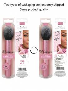 Real Techniques Ultra Plush Blush Makeup Brush, For Loose, Cream, Or Pressed Blush, Rosy Glow Cheeks, Fluffy Powder Brush, Aluminum Ferrules, Synthetic Bristles, 1 Count,Foundation Brush,Concealer Brush,Blush Brush,Contour Brush,Blush Brush,Bronzer Brush,Powder Brush,Foundation Brush,Blush Brush - Rose Gold - View 9