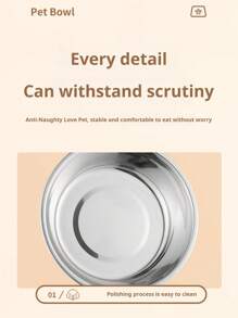 Tazón de acero inoxidable para gatos, tazón para perros, tazón para mascotas, suministros para mascotas, fácil de limpiar, forro para tazón de mascotas, comida para gatos, cuenco para comida de perros