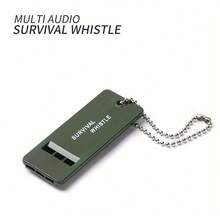 High-Frequency Survival Whistle - Durable PP Material, Perfect Choice For Outdoor Hiking And Camping Emergency, Best Christmas Gift