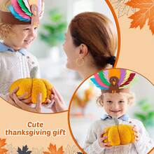 Almohada de peluche 3D con diseño de calabaza esponjosa - Animal de peluche realista de poliéster con 6 colores vibrantes (rojo, amarillo, verde, naranja, rosa, blanco) para decoración de Halloween, decoración del hogar, regalos de fiesta de cumpleaños y accesorios acogedores para el hogar, decoraciones de calabaza, decoración festiva, superficie texturizada