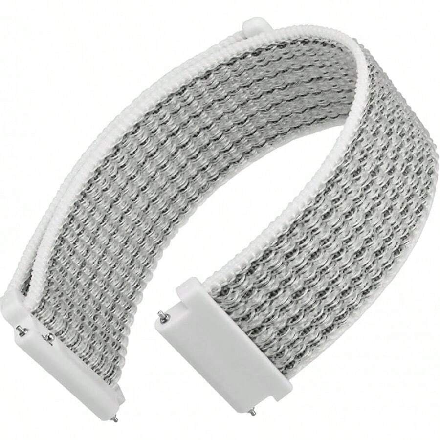 Smart Watch Strap - White/ Gray - View 1