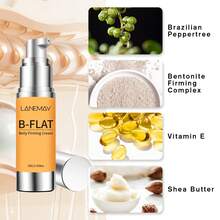 Belly Firming Cream With Vitamin E - Hydrate And Nourish Skin, Decrease The Appearance Of Belly Roughness, Firm Loose Skin, Promote Smoother-Looking Belly Skin - 黃色 - 查看 5