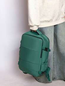 44x28x15cm Carry-On Travel Backpack, Airplane Luggage Bag For Men & Women, 14-Inch Laptop Backpack For School, Outdoor, Travel, Office, Commuting, Sports